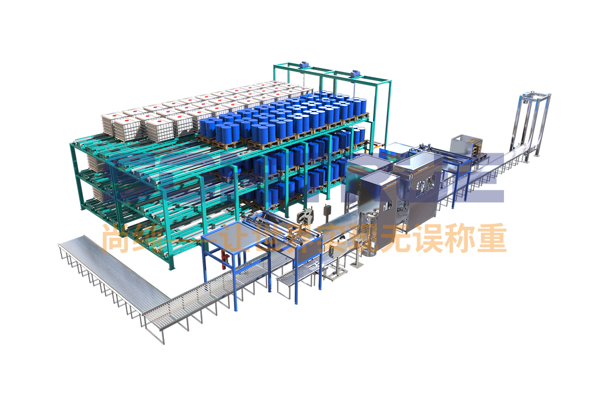 200/IBC 全自動(dòng)灌裝線、桶庫